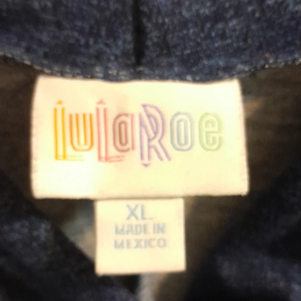Lularoe Amber hoodie XL - Picture 4 of 4
